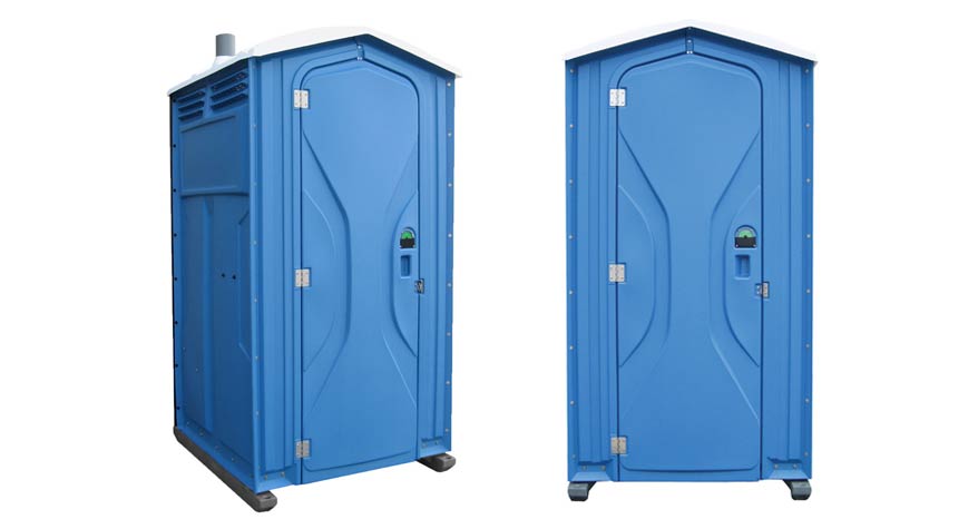 Long-term porta potty units on site in Columbia, Tennessee